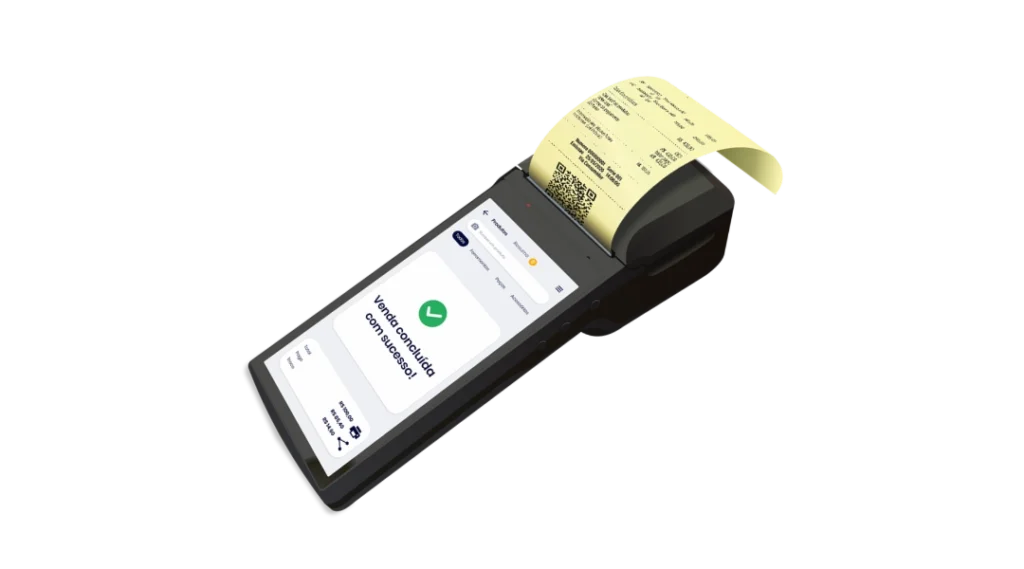 Hup PDV móvel em maquininha Smart POS