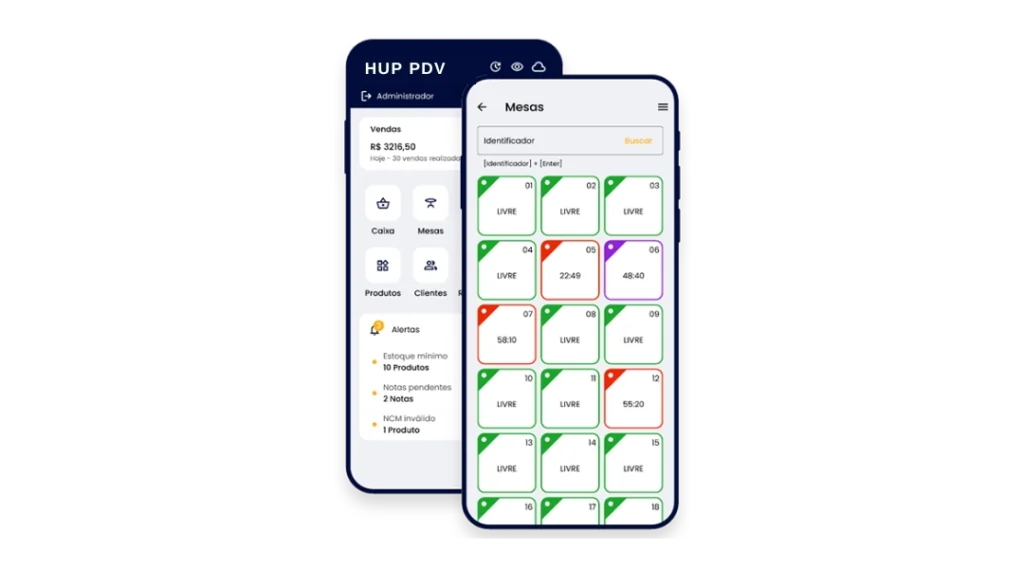 App Garçom do Hup PDV